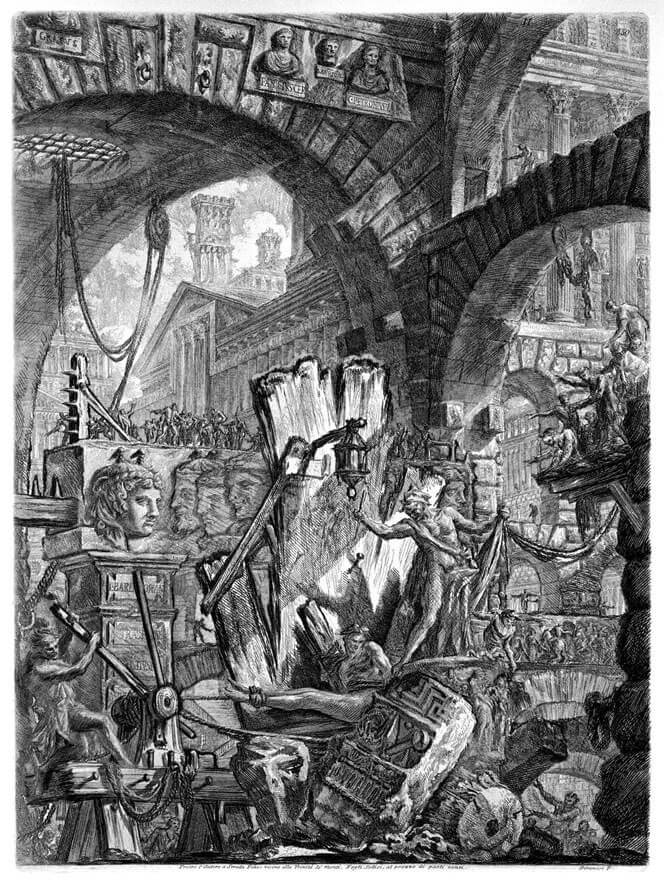 carceri di invenzione - tavola III